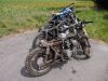 Honda_CB_550_K_Four_4-1_Auspuff_Wrack_als_Ersatzteile_Motor_Vergaser_Tacho_1.jpg